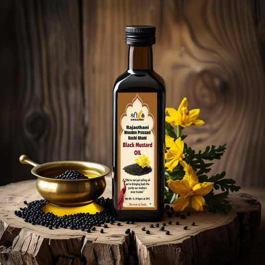 KACHI GHANI BLACK MUSTARD OIL