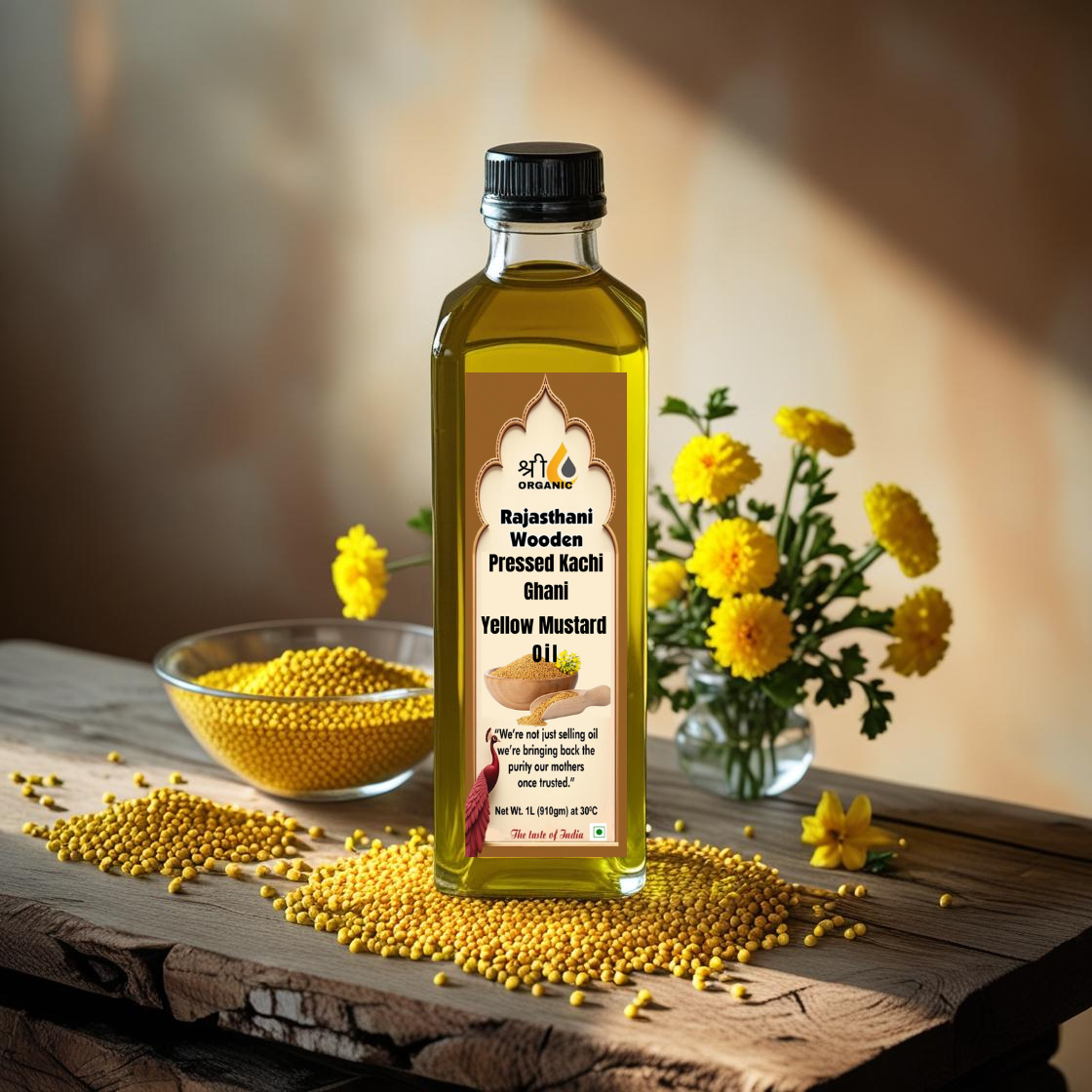 KACHI GHANI YELLOW MUSTARD OIL